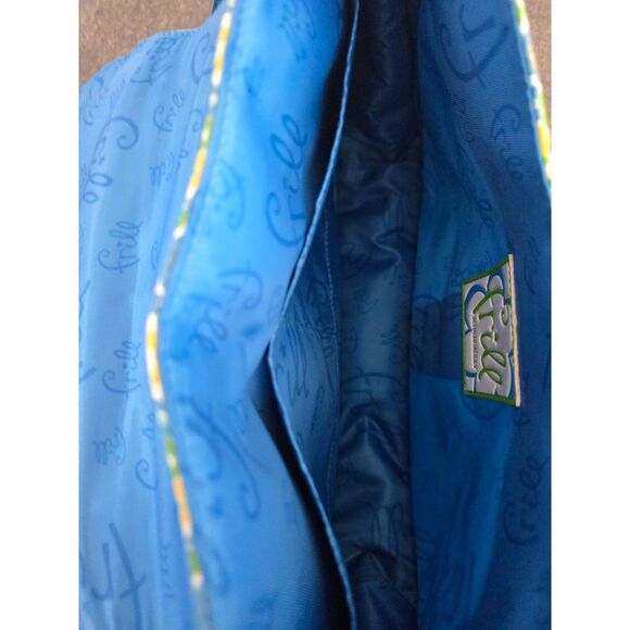 Vera Bradley Frill Cross Body Bag Silver Hardware Detachable Handles Xtra Strap - Picture 6 of 11